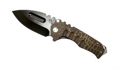 Складной нож Medford Knife & Tool Praetorian "T" арт. MK12DPD-02AN "CROCODILE" LASER ETCHED HANDLE & S