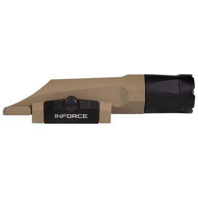 Ліхтар тактичний  Inforce до гвинтівки Gen 3 WMLx White-IR FDE Body