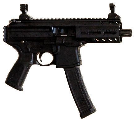 Пістолет спортивний Sig Sauer MPX кал. 9х19мм 4,5" BLK