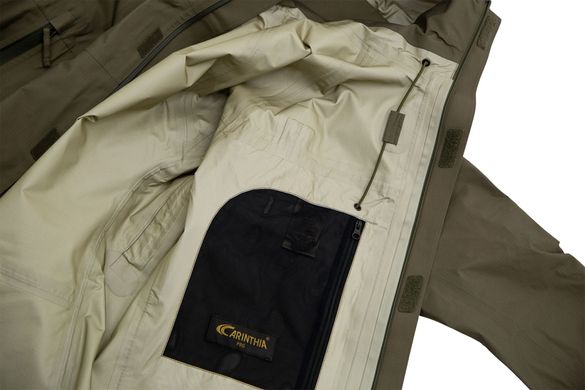 Куртка-дождевик Carinthia PRG 2.0 jacket оливковая