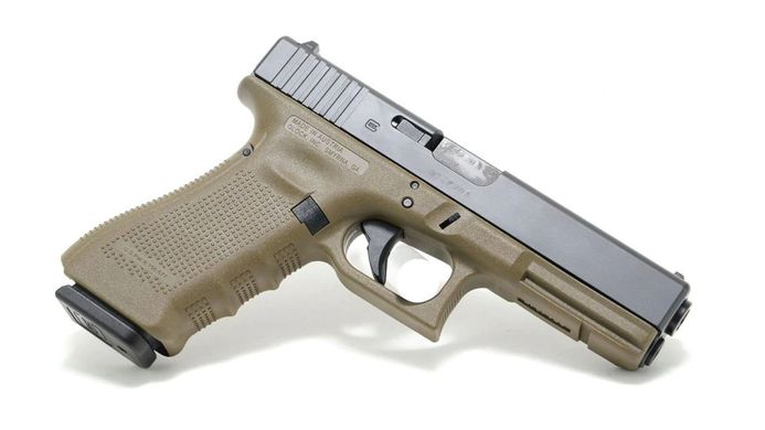 Спортивный пистолет Glock-17 FDE кал. 9х19мм