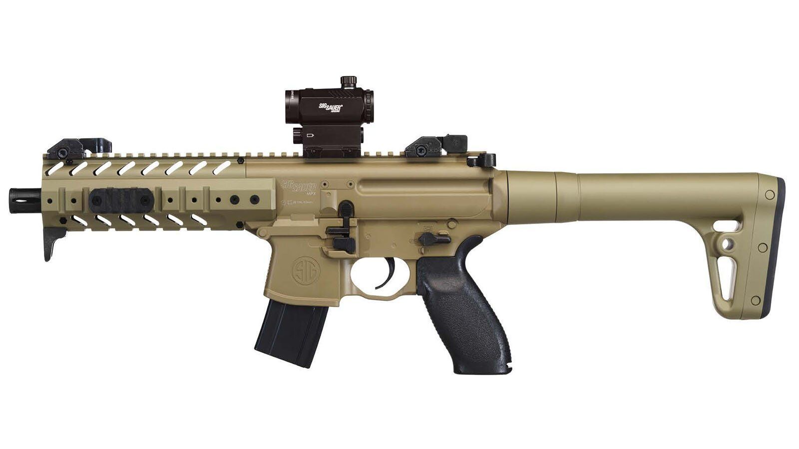 Пневматическая винтовка Sig Sauer MPX AIR, кал. 177, под баллон