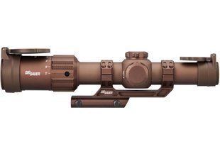 Приціл оптичний Sig Sauer TANGO MSR 1-6X24MM, 30MM, SFP, ILLUMINATED MSR BDC6 RETICLE, 0.5 MOA