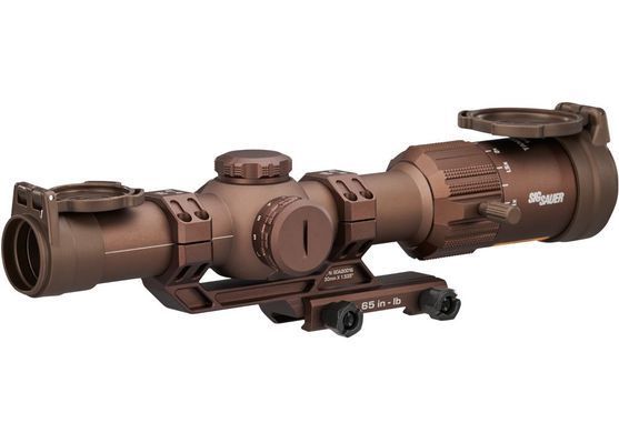Приціл оптичний Sig Sauer TANGO MSR 1-6X24MM, 30MM, SFP, ILLUMINATED MSR BDC6 RETICLE, 0.5 MOA