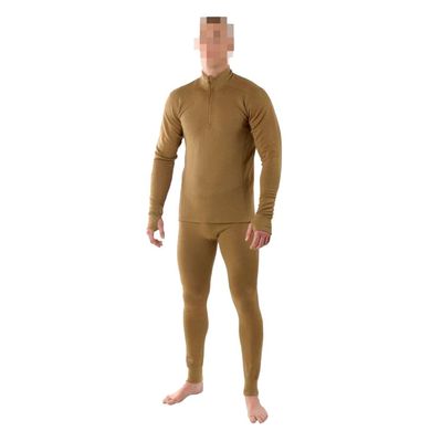 Кальсони термобілизна LTO Long Underpants M FR світло-коричневі