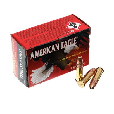 Патрон нарезной Federal American Eagle Promo,22LR, CPHP, 38GR, 384 м/с, 40шт/100уп.