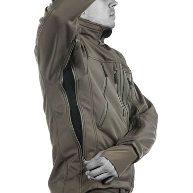 Куртка чоловіча UF PRO DELTA EAGLE Gen.2 Tactical Softshell коричнево-сіра