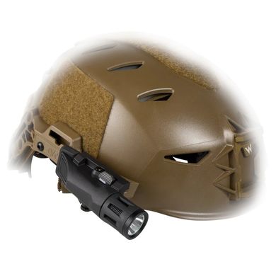 Фонарь Black Helmet Flashlight INFORCE WML, Black Body, White LED Gen2