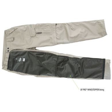 Подстежка брюки мужские UF PRO WINDSTOPPER LINING черная