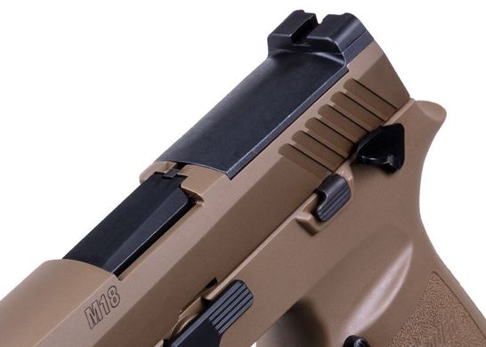 Пистолет спортивный Sig Sauer P320 M18, кал. 9мм 3,9 "в компл. с 2 магаз. на 21 патрон
