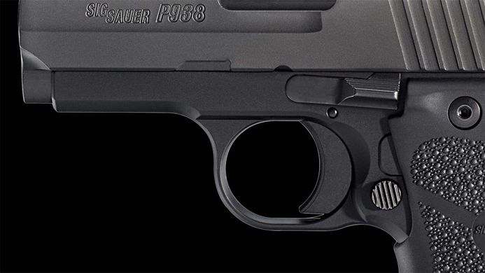 Пистолет спортивный Sig Sauer P938 BRG NITRON BLK кал. 9x19мм 3 "в комплекте с магазином на 7 патронов