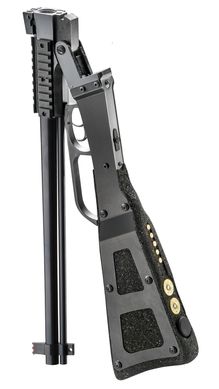 Ружье охотничье комбинированное Chiappa M6 COMBINED FOLDING RIFLE кал. 12GA / 22LR, 18,5 "Blued