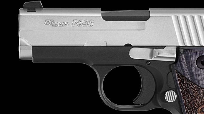 Пістолет спортивний Sig Sauer P938 кал. 9MM 3" BLACKWOOD